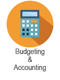 Budgeting course blue